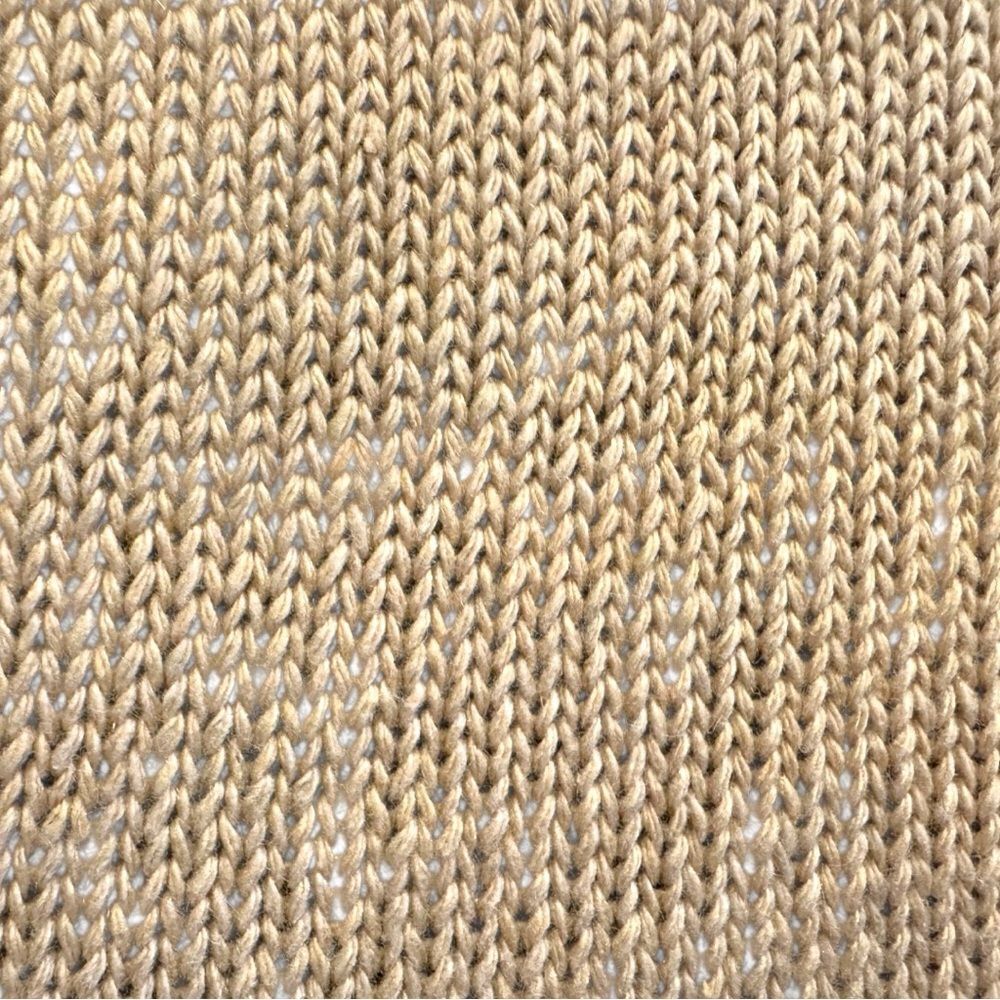 Tan Button-Down Long Sleeve Hooded Sweater NWT - Woven Right - Picture 11 of 12